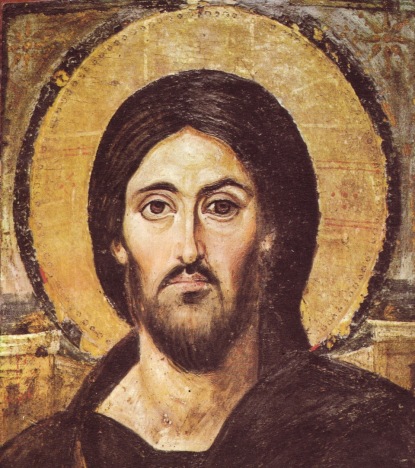 Christ-Pantocrator-icon-St.-Catherines-Monastary-detail