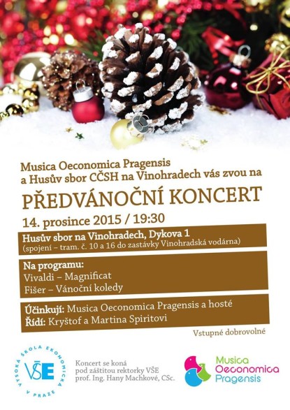 Předvánoční koncert 14. 12. 2015