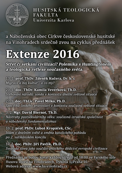 Extenze 2016: Střet či setkání civilizací? - přednáškový cyklus