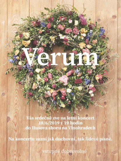 Verum - letní koncert