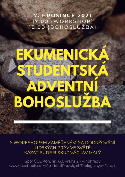 7. 12. Ekumenická studentská adventní bohoslužba
