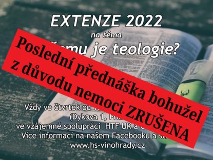 Extenze 2022 - K čemu je teologie?