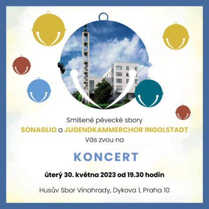 Koncert smíšených pěveckých sborů Sonaglio a Jugendkammerchor Ingolstadt