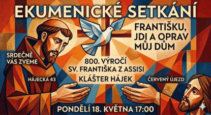 Ekumenické setkání v Hájku - 18. 5.